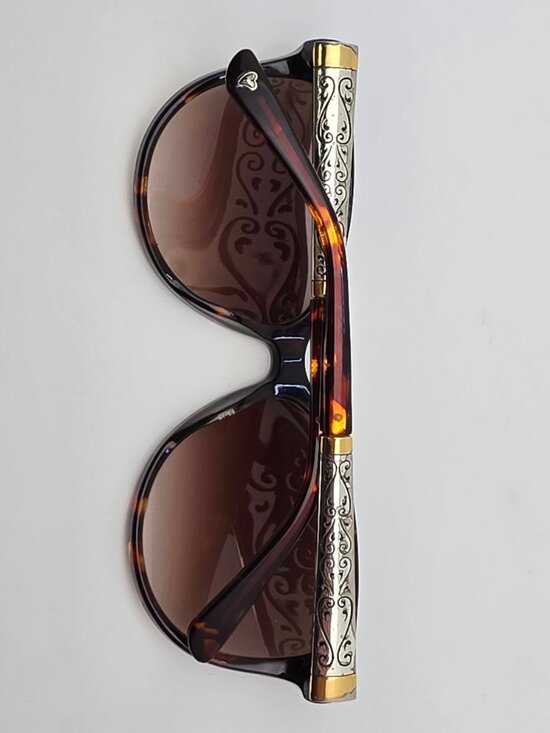 Brighton Mamma Mia Tortoise Silver Frame Brown Gradient Lens Sunglasses 56mm main image 8